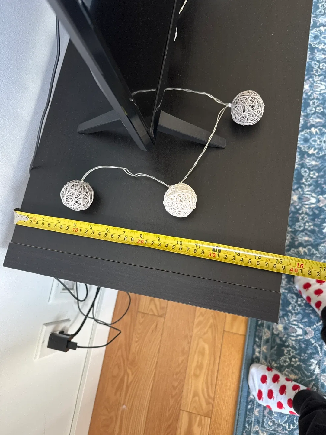 Black TV Stand / Entertainment Unit image indicator(6)