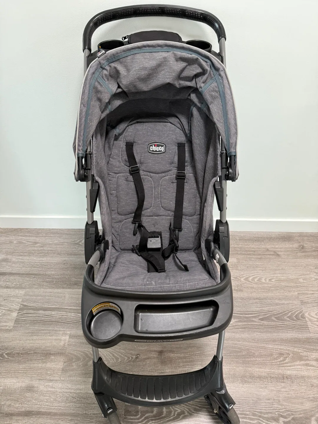 Chicco Bravo LE Stroller - Grey thumbnail