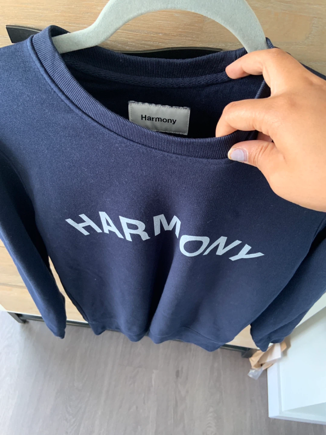 Harmony Paris Navy Blue Sweatshirt - photo 3