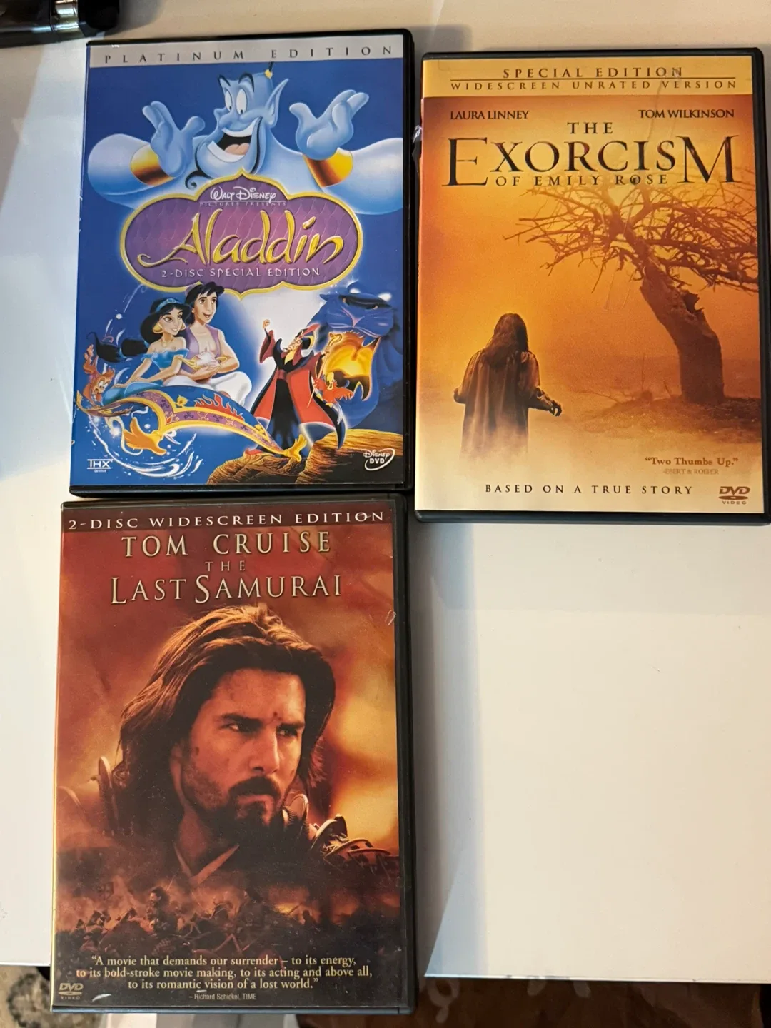 PS3 Games: Aladdin, Exorcism of Emily Rose, Last Samurai image indicator(4)