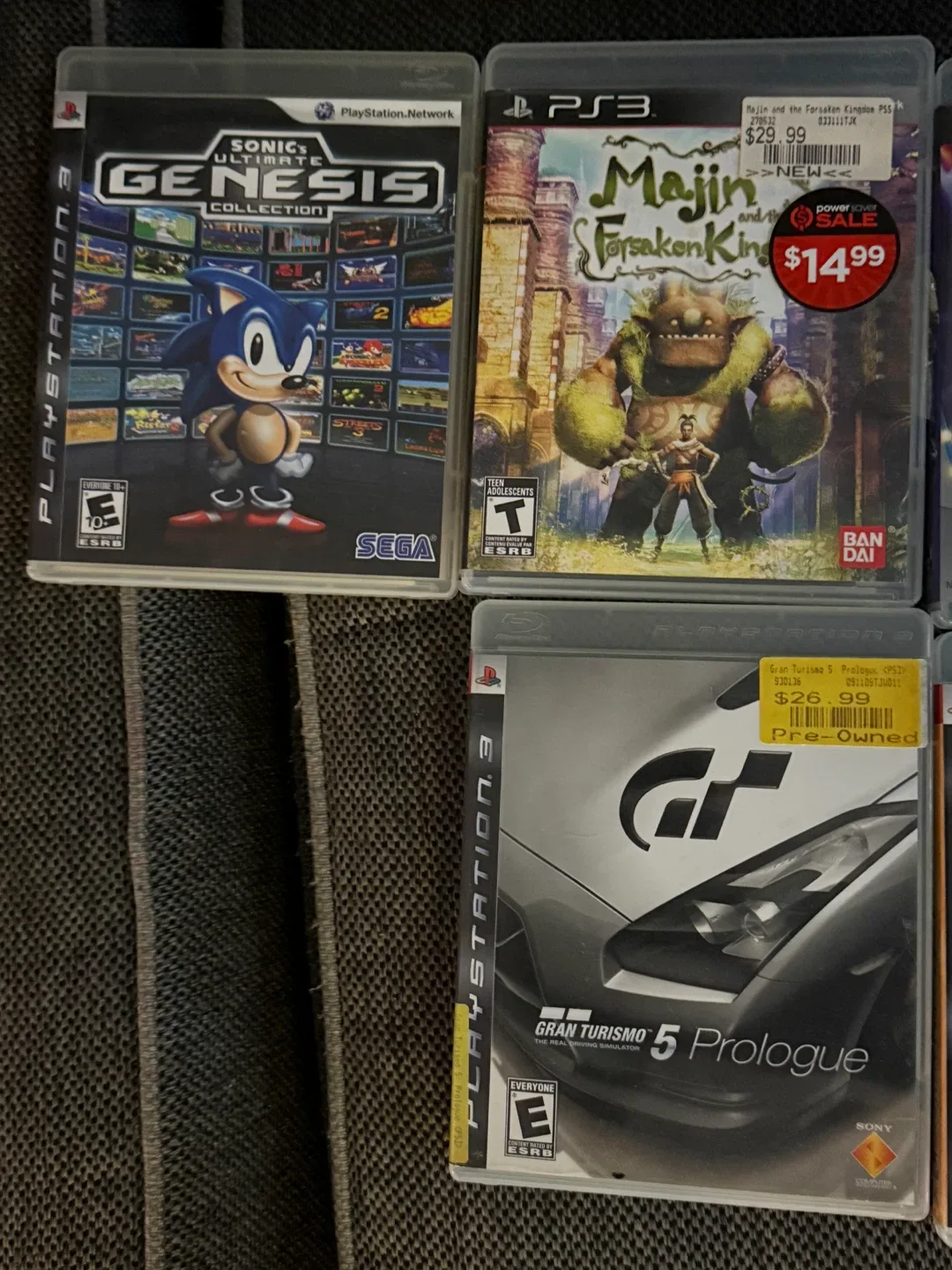 PS3 Games: Aladdin, Exorcism of Emily Rose, Last Samurai image indicator(3)