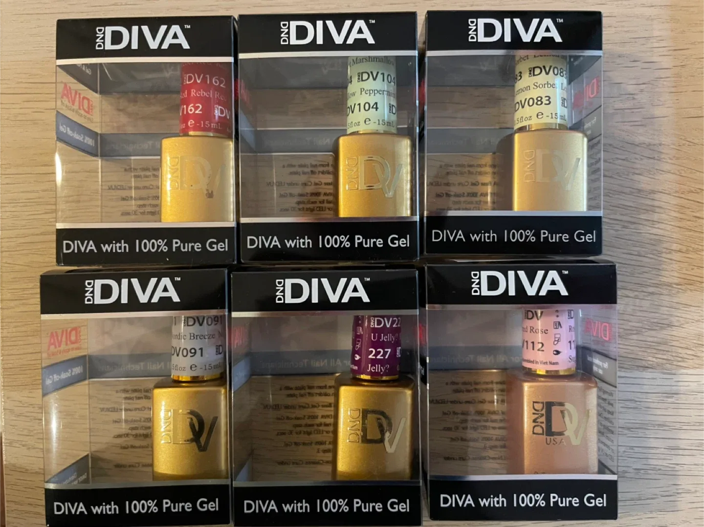 Diva 100% Pure Gel Nail Polish - New image indicator(2)