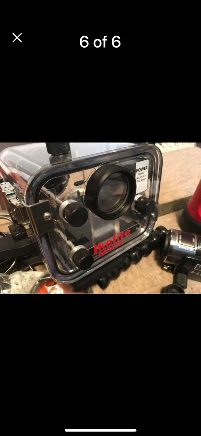 Ikelite housing with video lights image indicator(4)