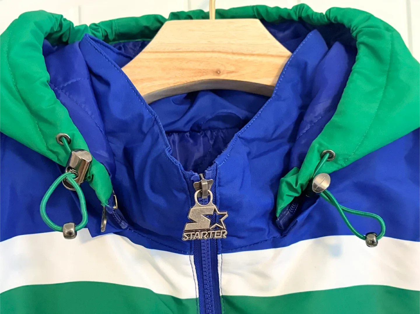 BNWT Authentic Starter Vancouver Canucks Jacket Stick Rink 3XL image indicator(2)