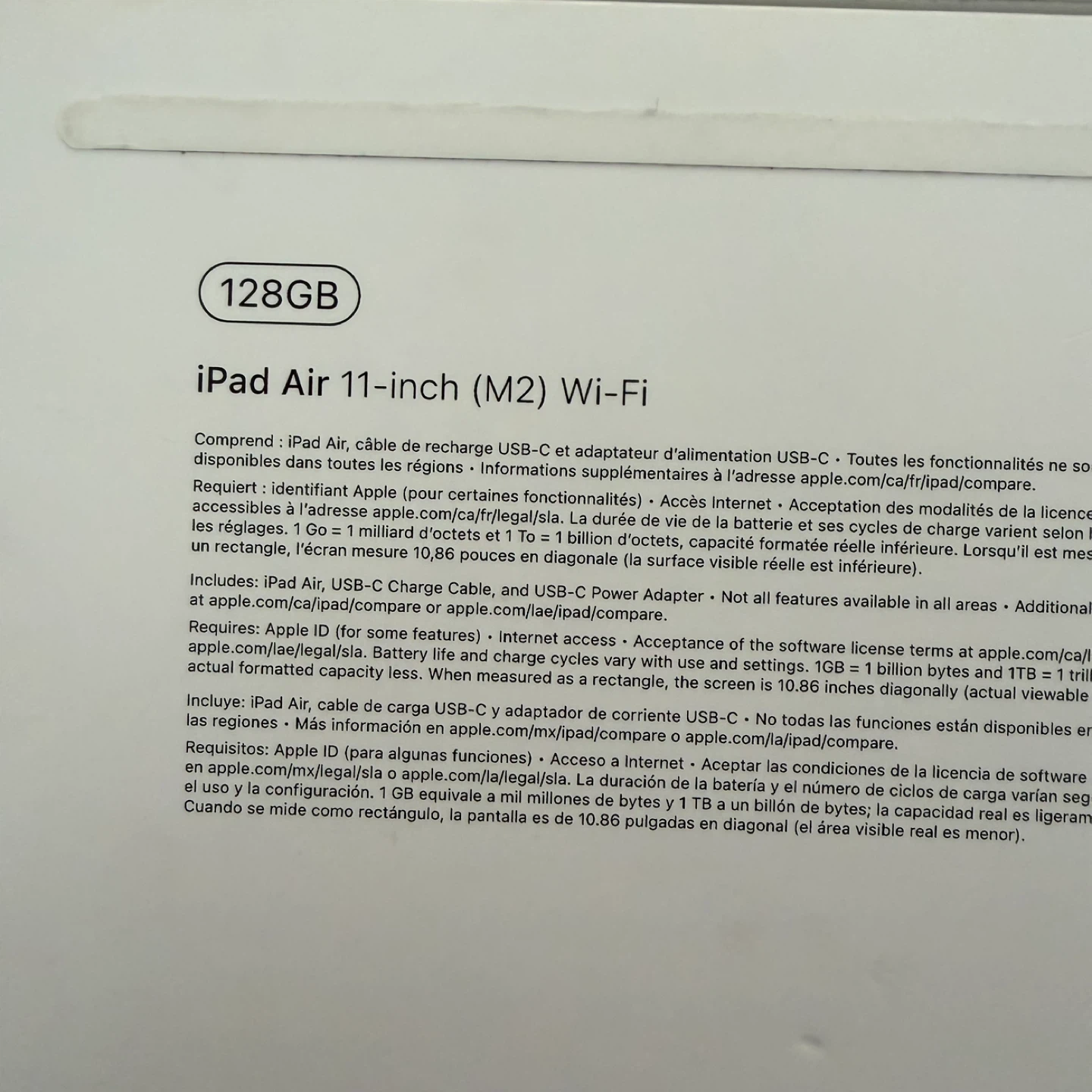 💥iPad Air 11-inch (M2) Wi-Fi 128GB💥 - photo 2