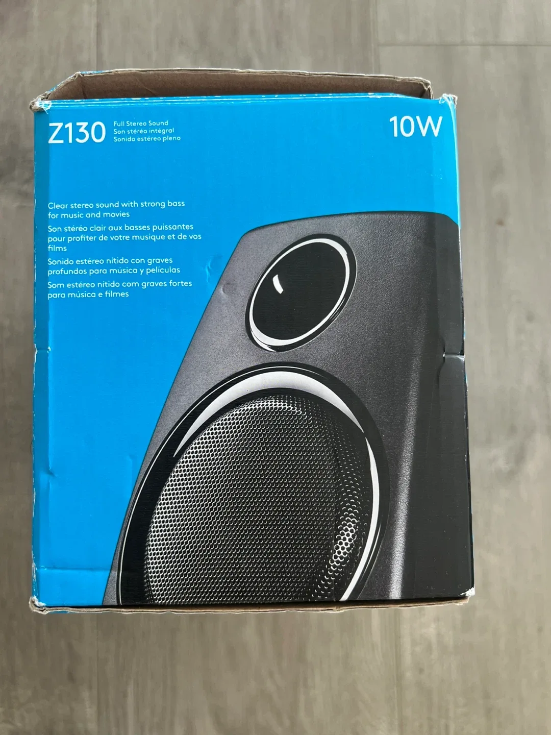 Logitech Z130 10W Speakers - Full Stereo Sound image indicator(3)