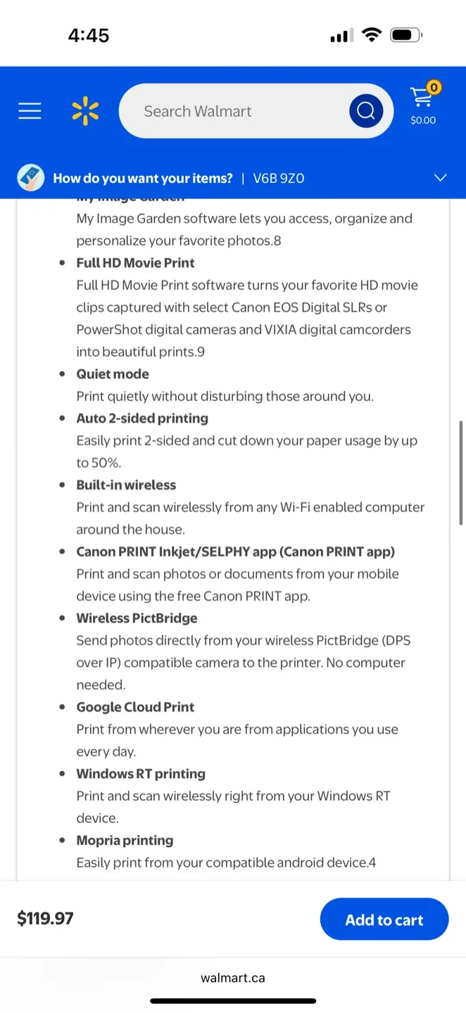 Canon PIXMA MG3620 Wireless All-In-One Printer image indicator(3)
