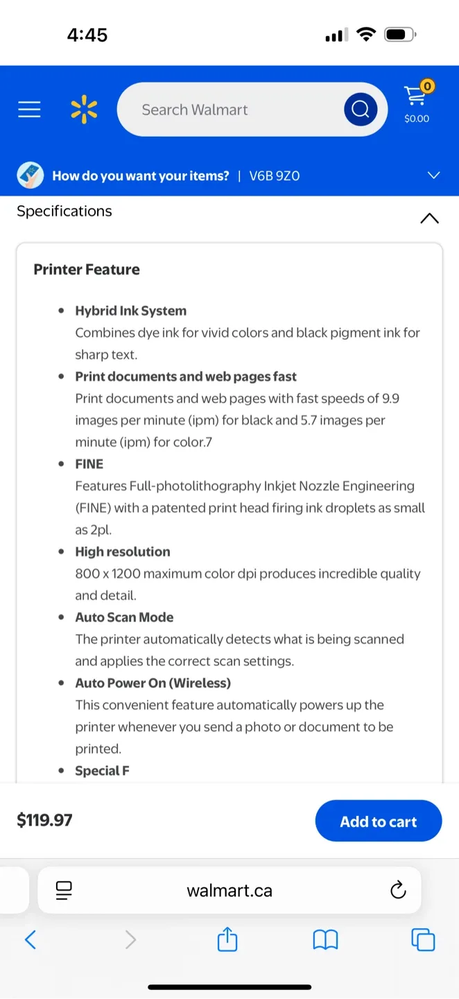 Canon PIXMA MG3620 Wireless All-In-One Printer image indicator(2)