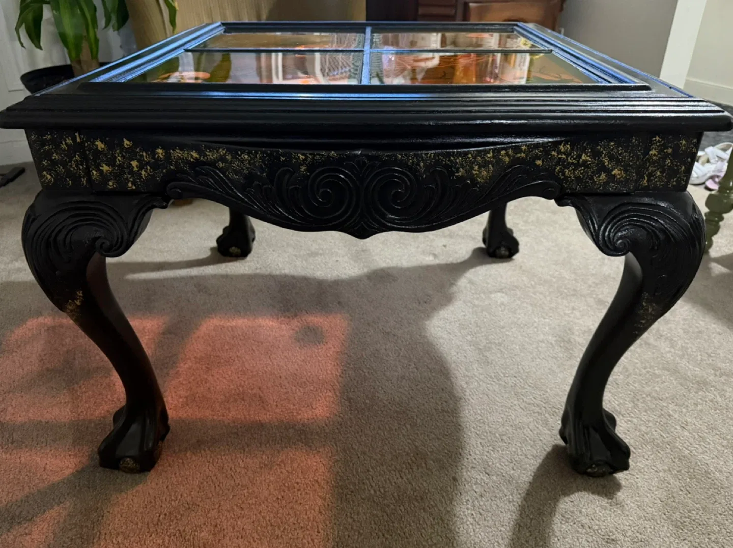 Handcrafted Halloween Themed Coffee Table image indicator(2)