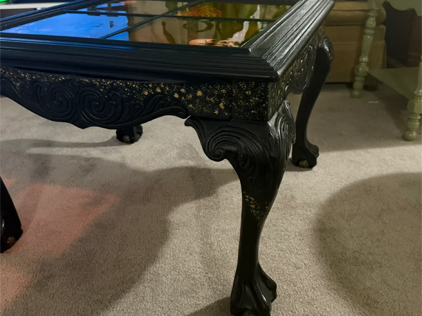 Handcrafted Halloween Themed Coffee Table image indicator(6)