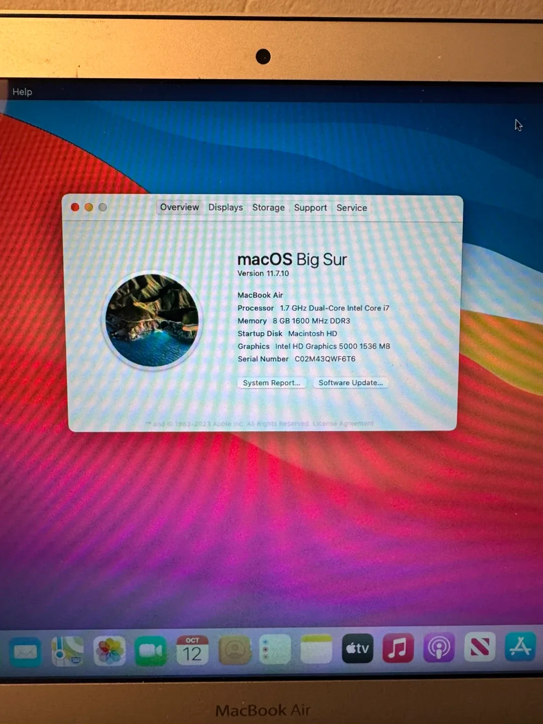 （90）Macbook Air 13.3-inch image indicator(2)