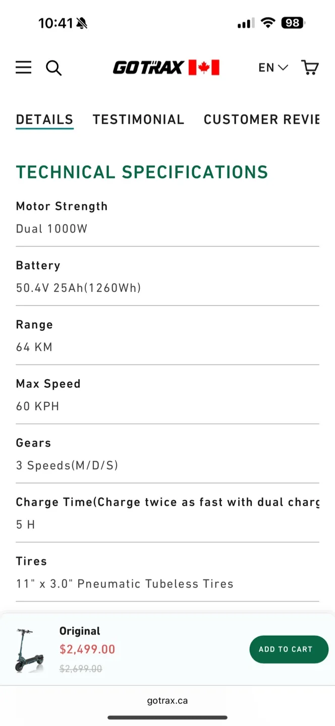 Gotrax Electric Scooter image indicator(7)