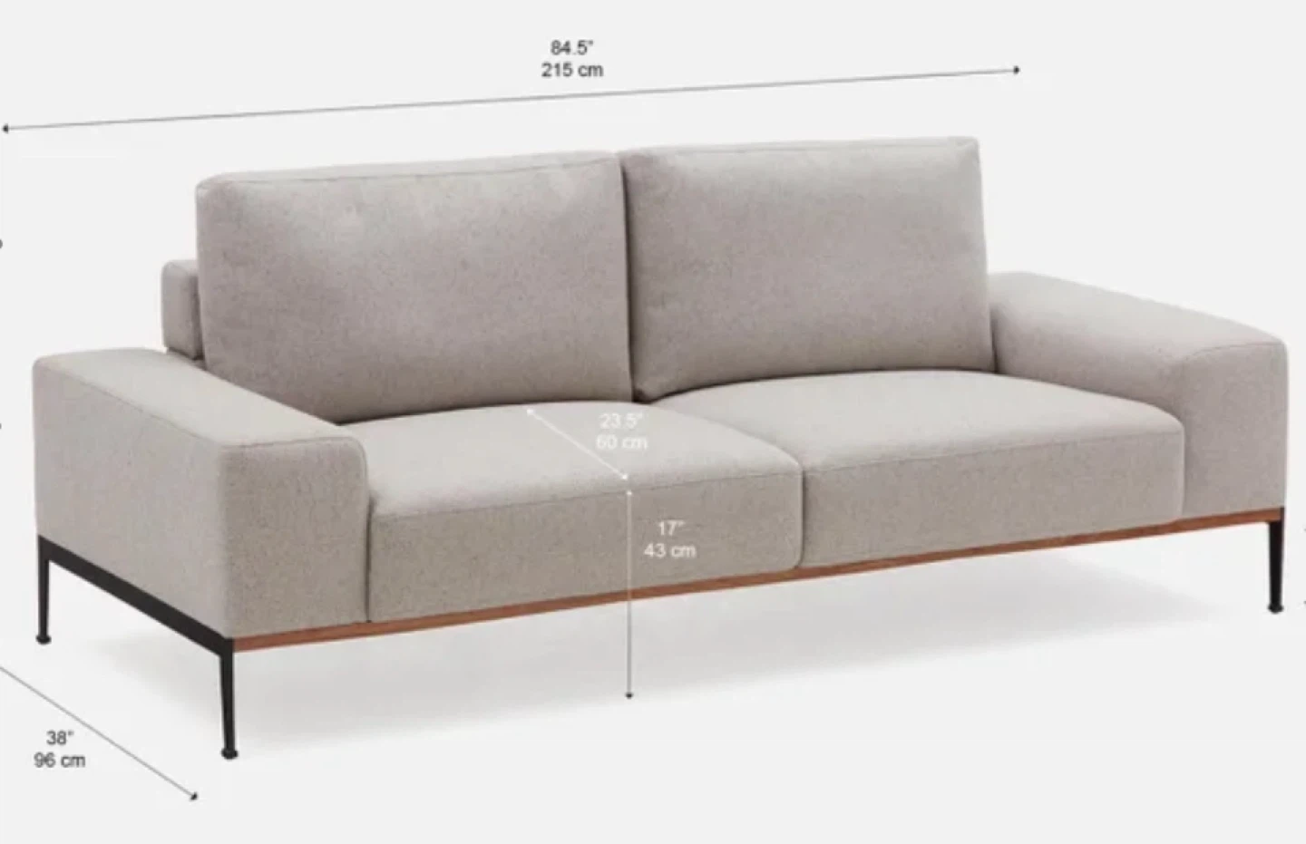 GREY COUCH