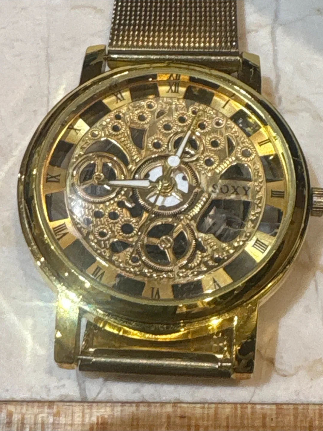 SOXY Gold Skeleton Watch thumbnail