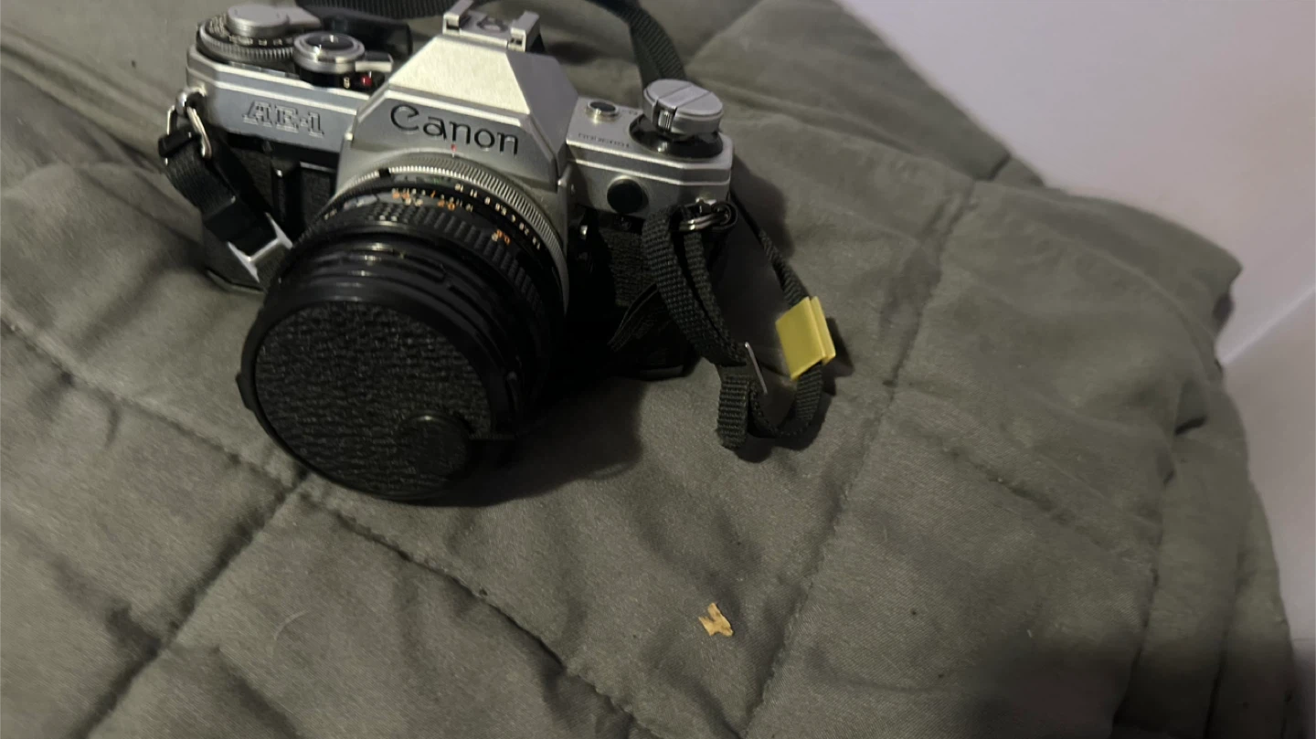 Canon AE-1 Film Camera with 50mm 400$