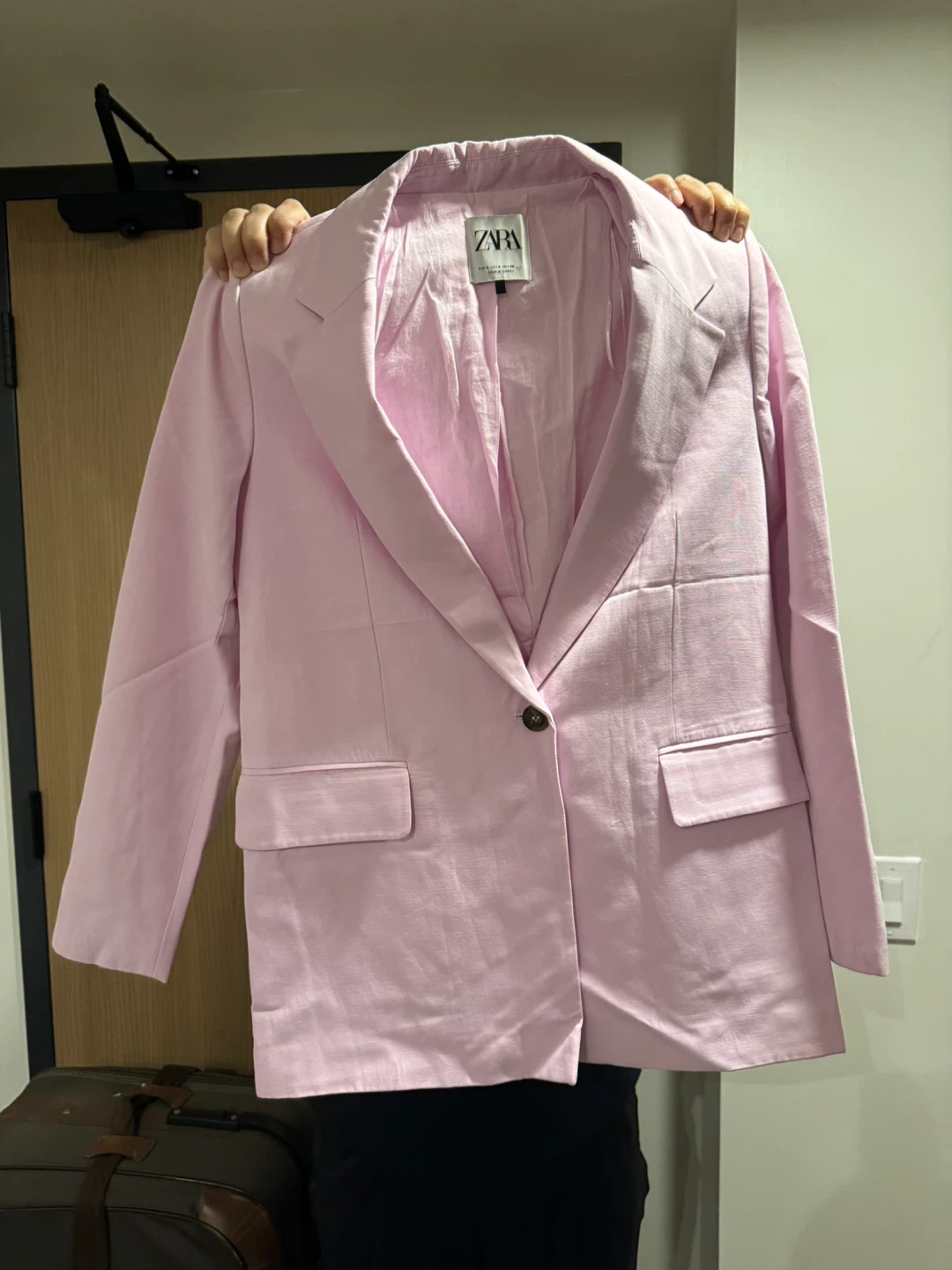 Zara Pink Blazer - Size S