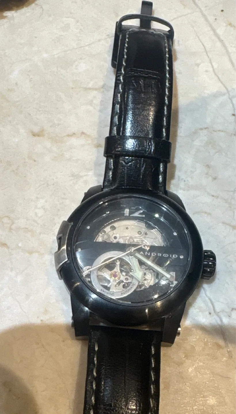 Android Automatic Watch - Black image indicator(2)