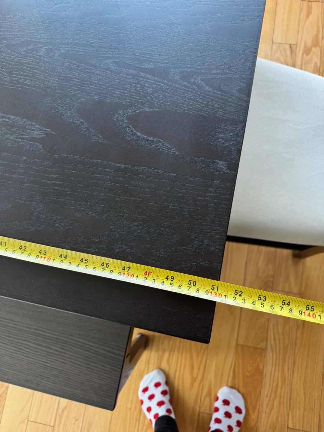 IKEA Extendable Dining Table with 4 Chairs and Bench image indicator(2)