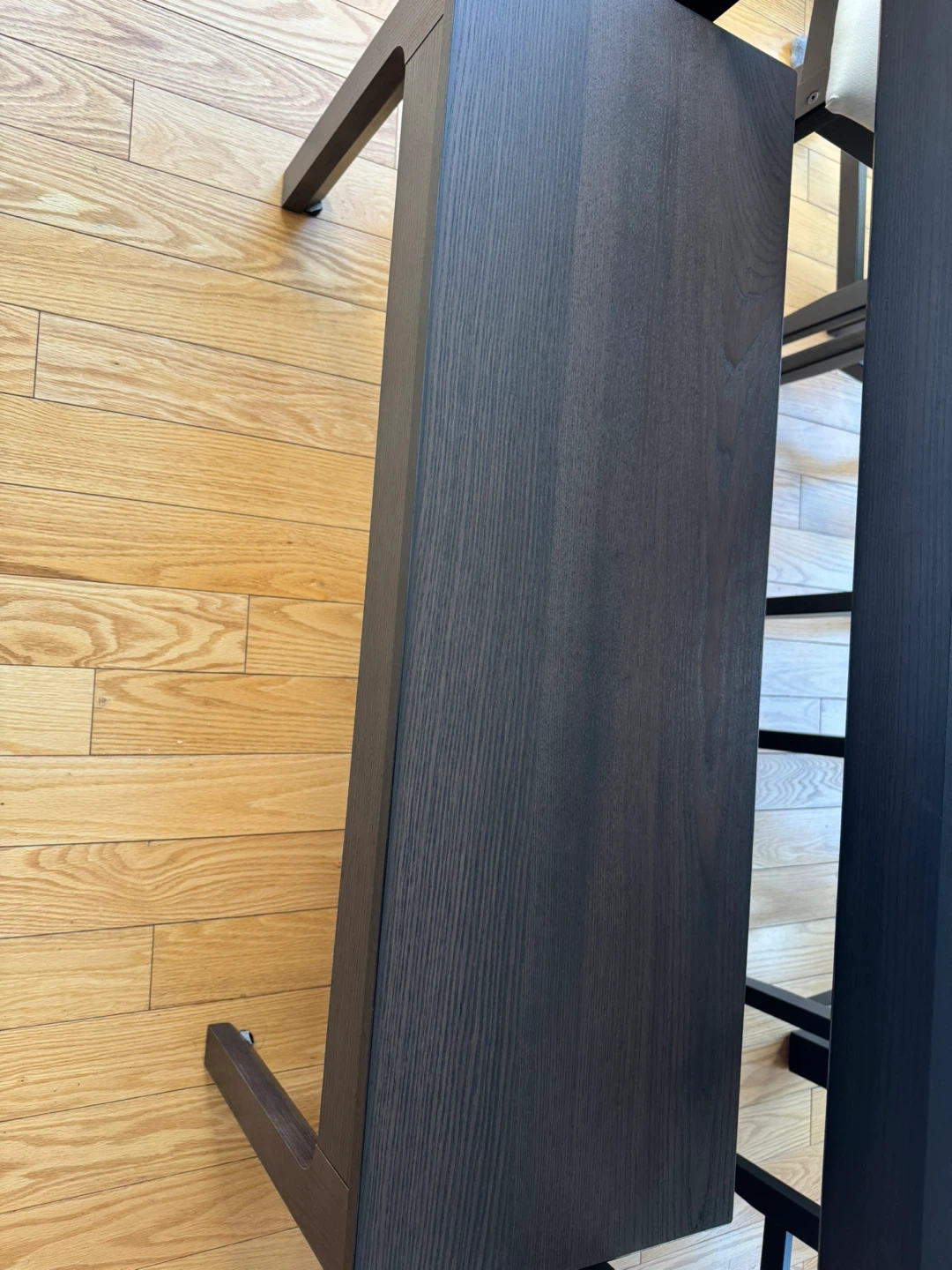 IKEA Extendable Dining Table with 4 Chairs and Bench - photo 5