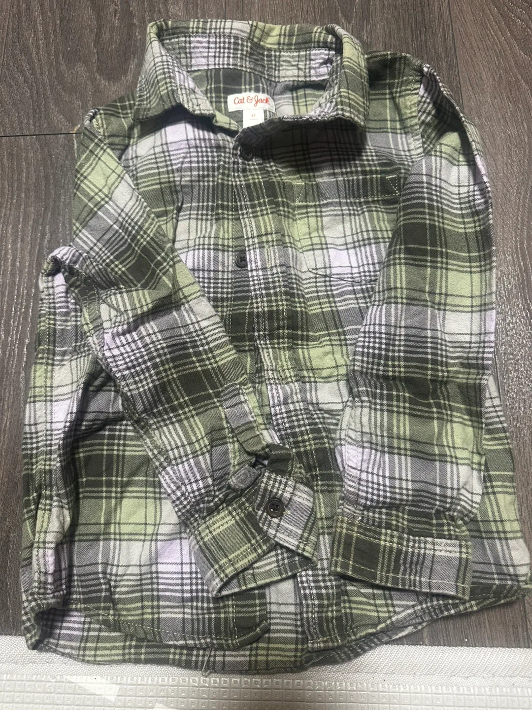 Cat & Jack Flannel Shirt - Size 5T
