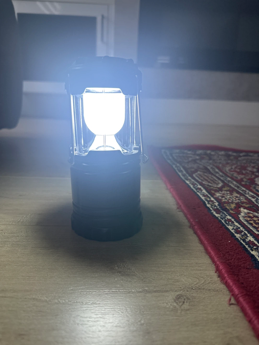 Black LED Camping Lantern - photo 2