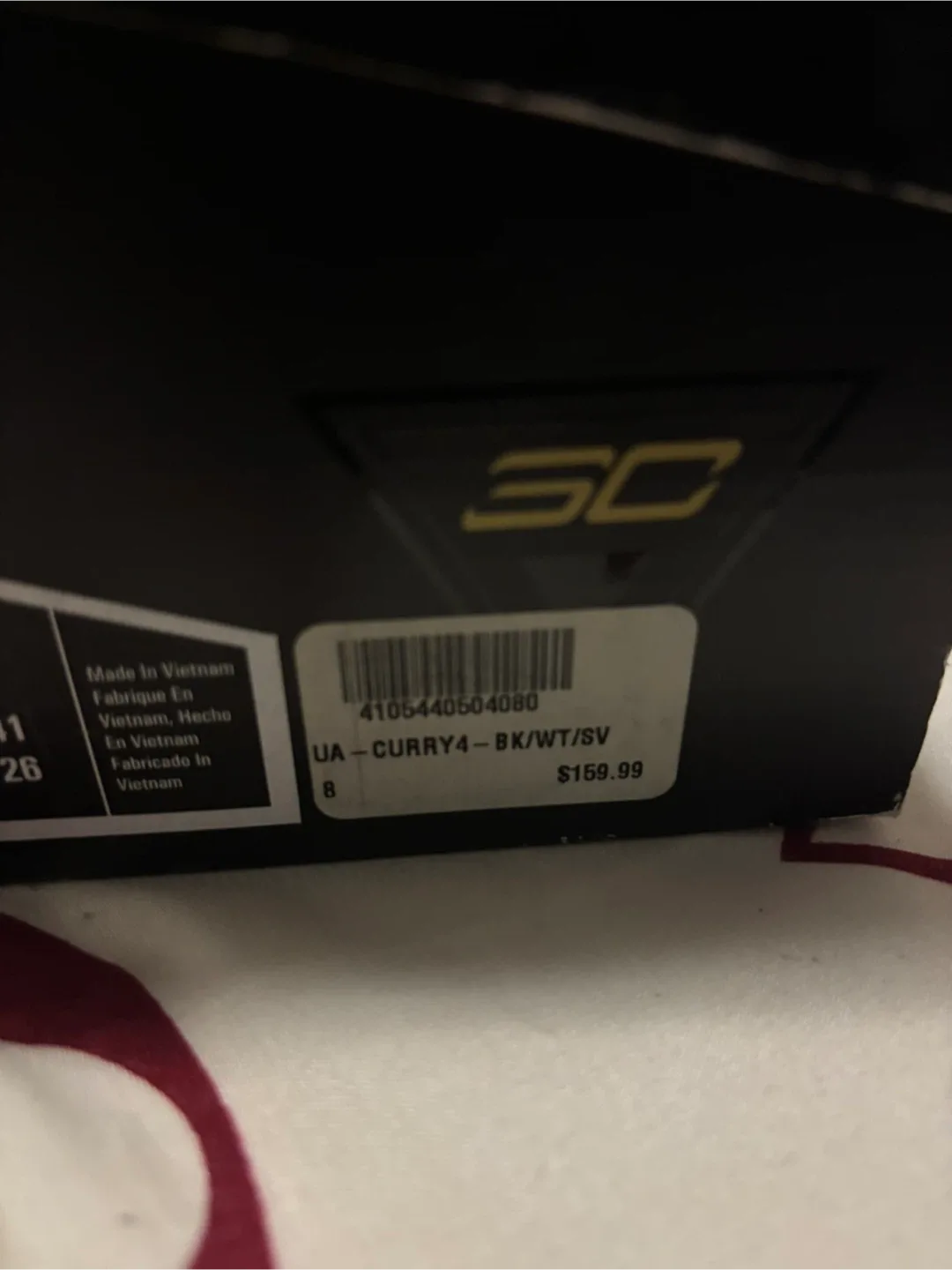 Under Armour Curry 4, Size 8 image indicator(4)