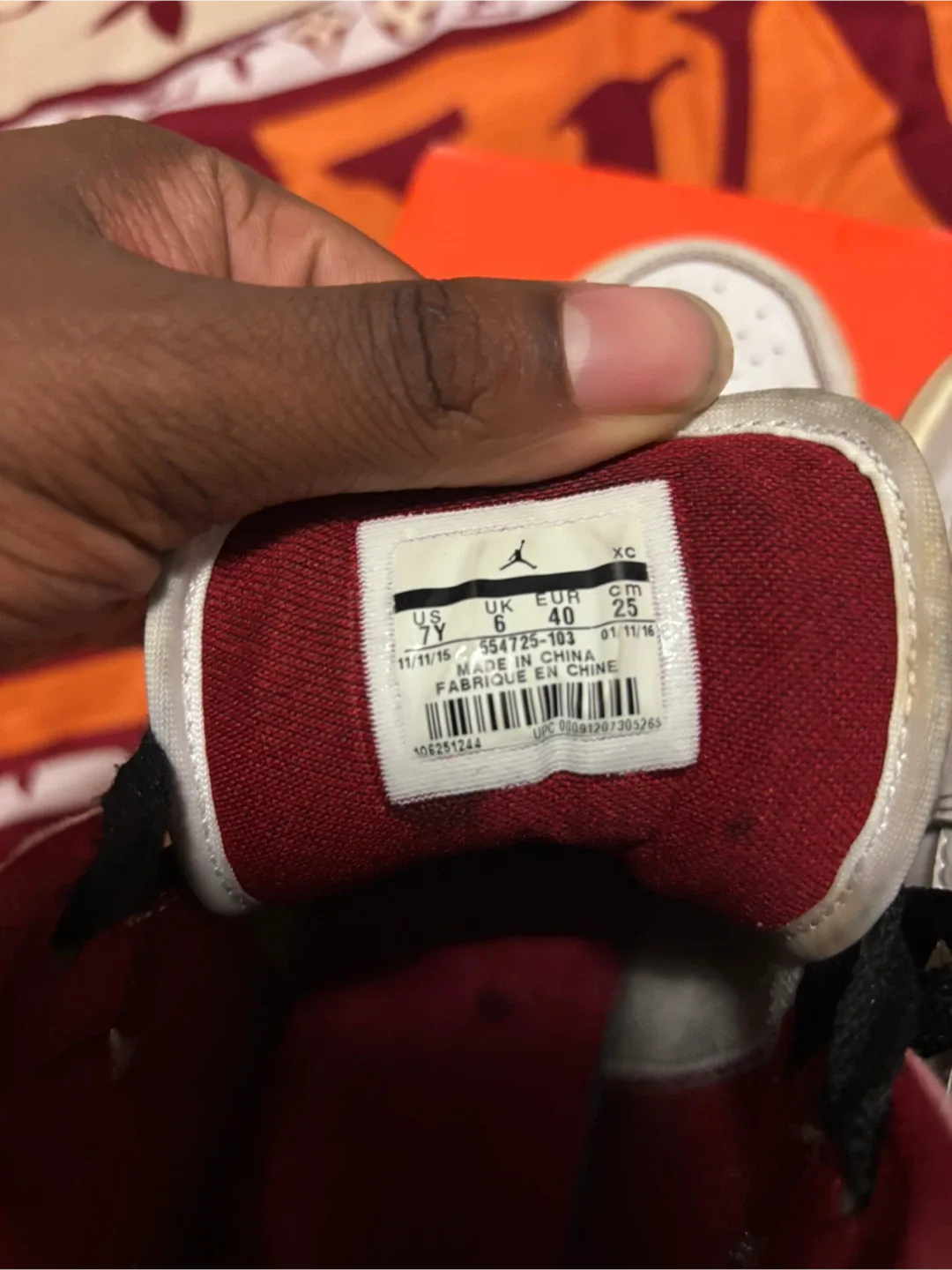 Nike Air Precision NBK Size 8 image indicator(5)