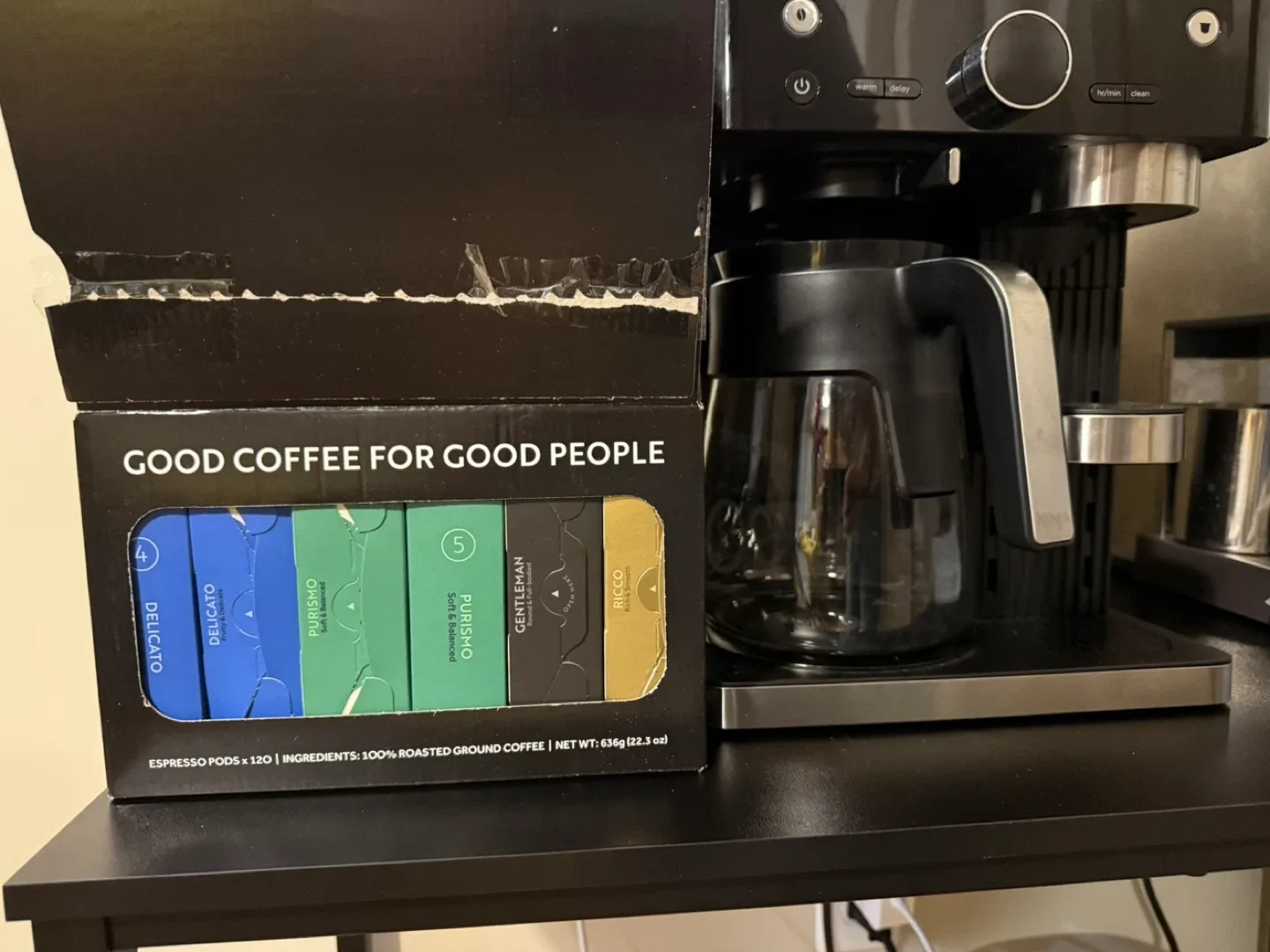 Ninja Coffee Maker + Nespresso Pod Holder + 80+ Pods image indicator(4)