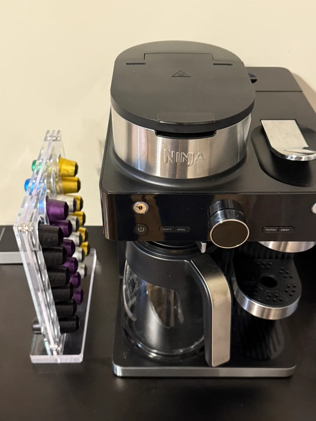 Ninja Coffee Maker + Nespresso Pod Holder + 80+ Pods image indicator(2)