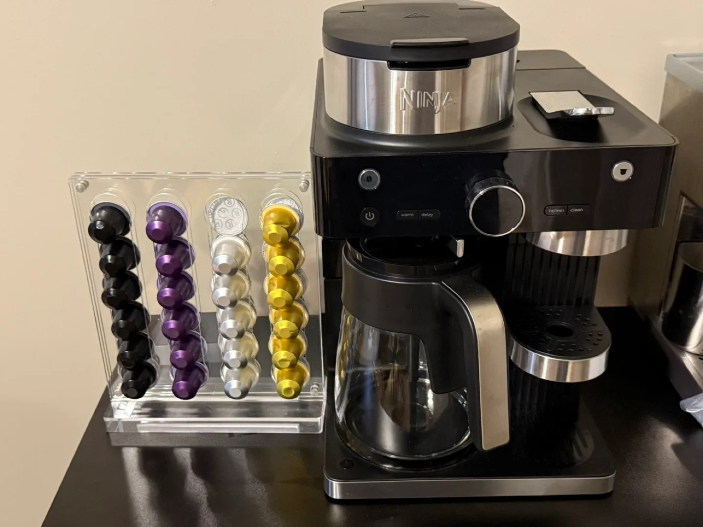 Ninja Coffee Maker + Nespresso Pod Holder + 80+ Pods image indicator(3)