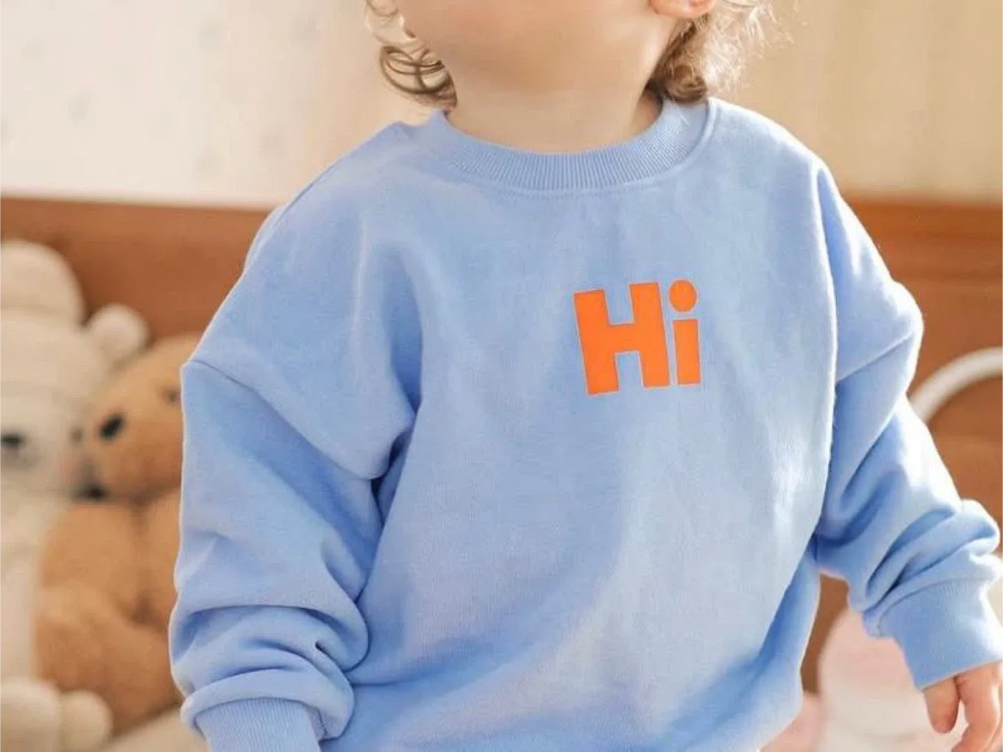 Kids' Matching Sweatshirt & Pants Set - Blue image indicator(4)