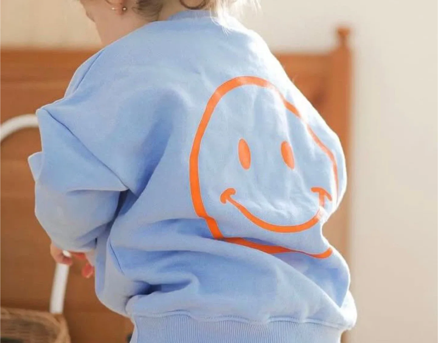 Kids' Matching Sweatshirt & Pants Set - Blue image indicator(5)