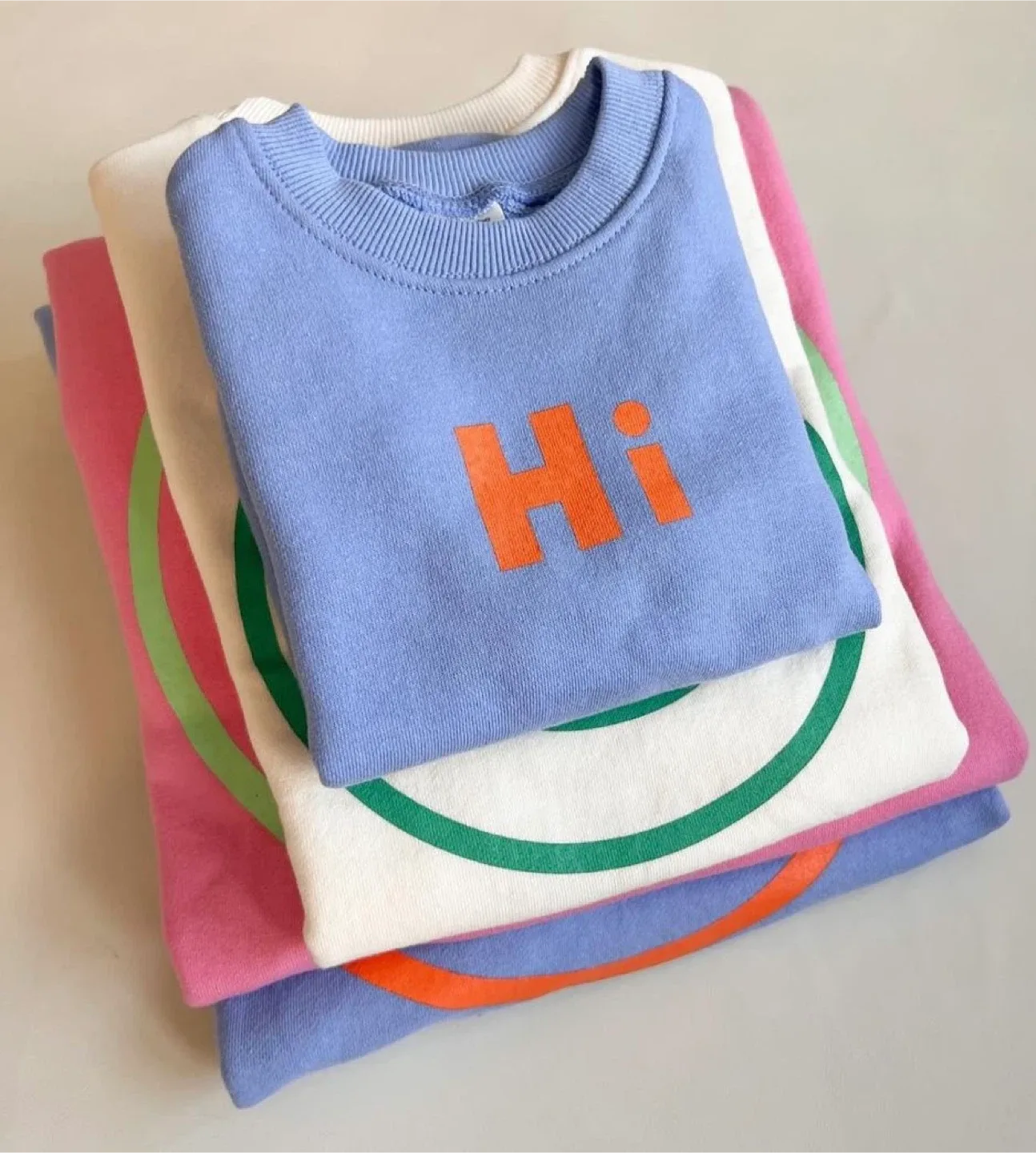 Kids' Matching Sweatshirt & Pants Set - Blue image indicator(6)