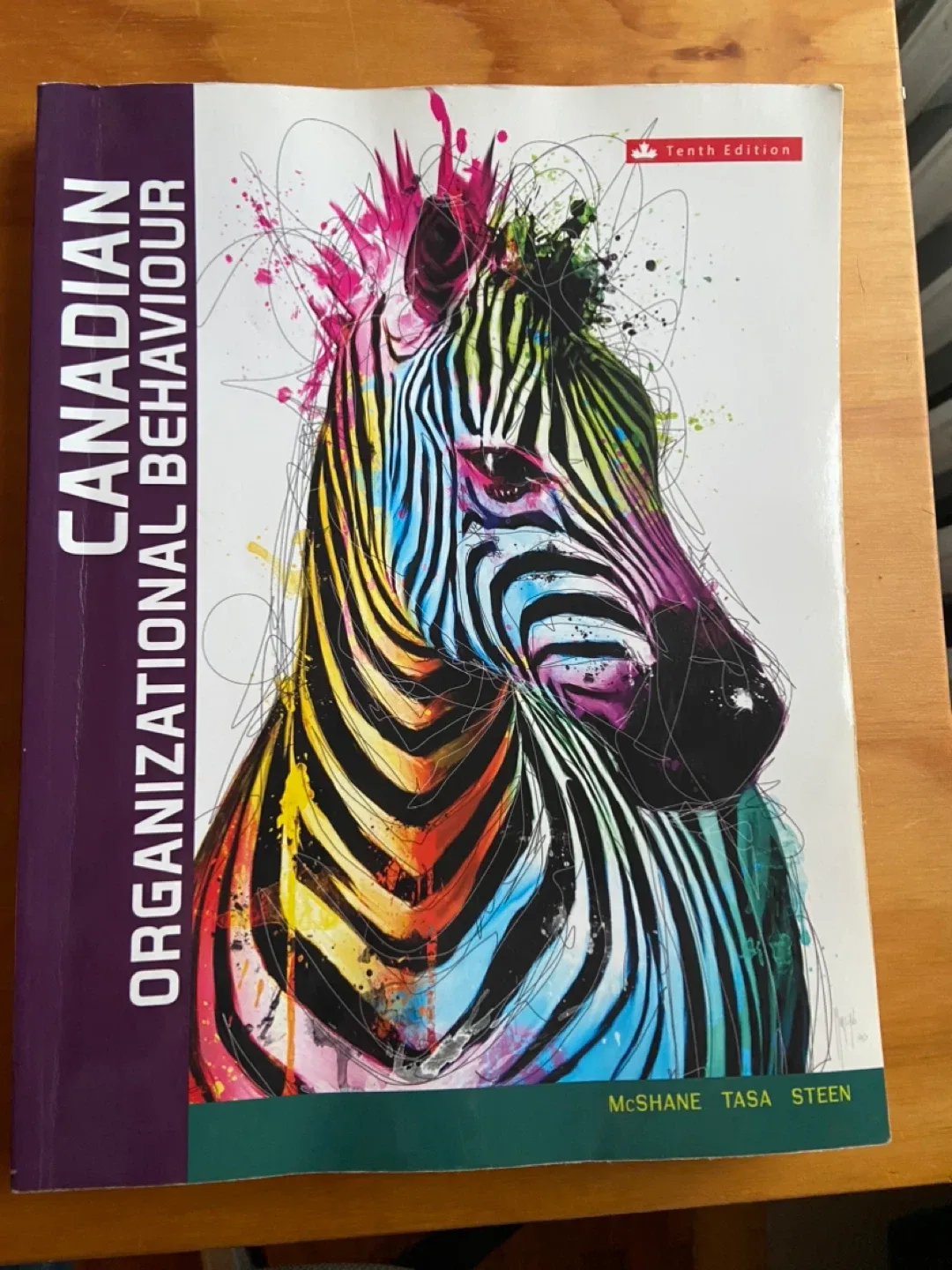 Canadian Organizational Behaviour, Tenth Edition