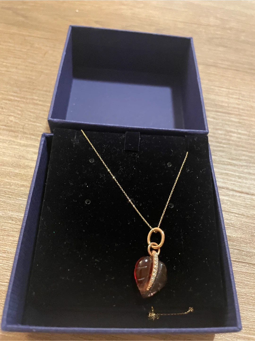 Swarovski Leaf Pendant Necklace