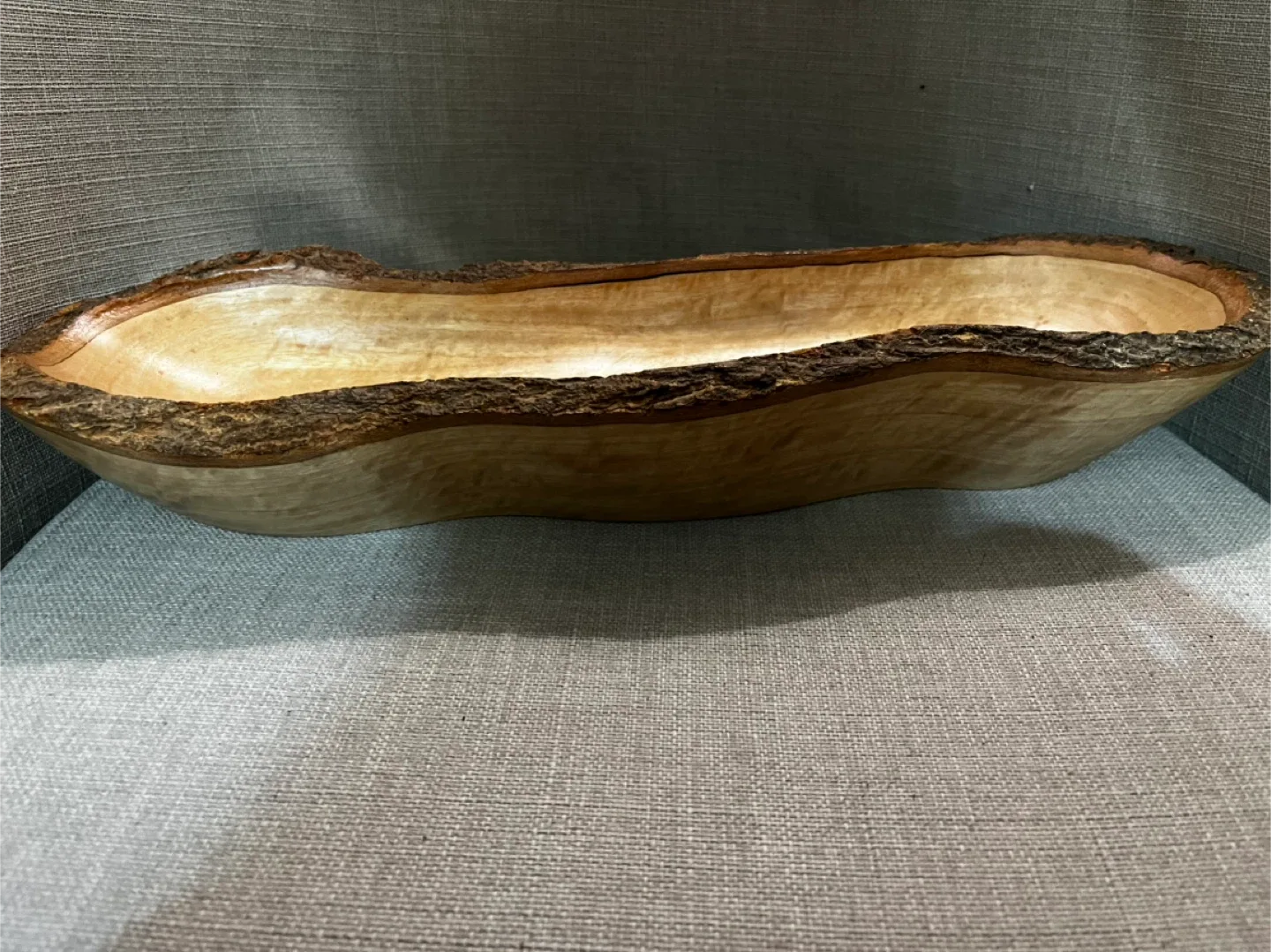 Large Mango Wood Bowl 17” image indicator(3)