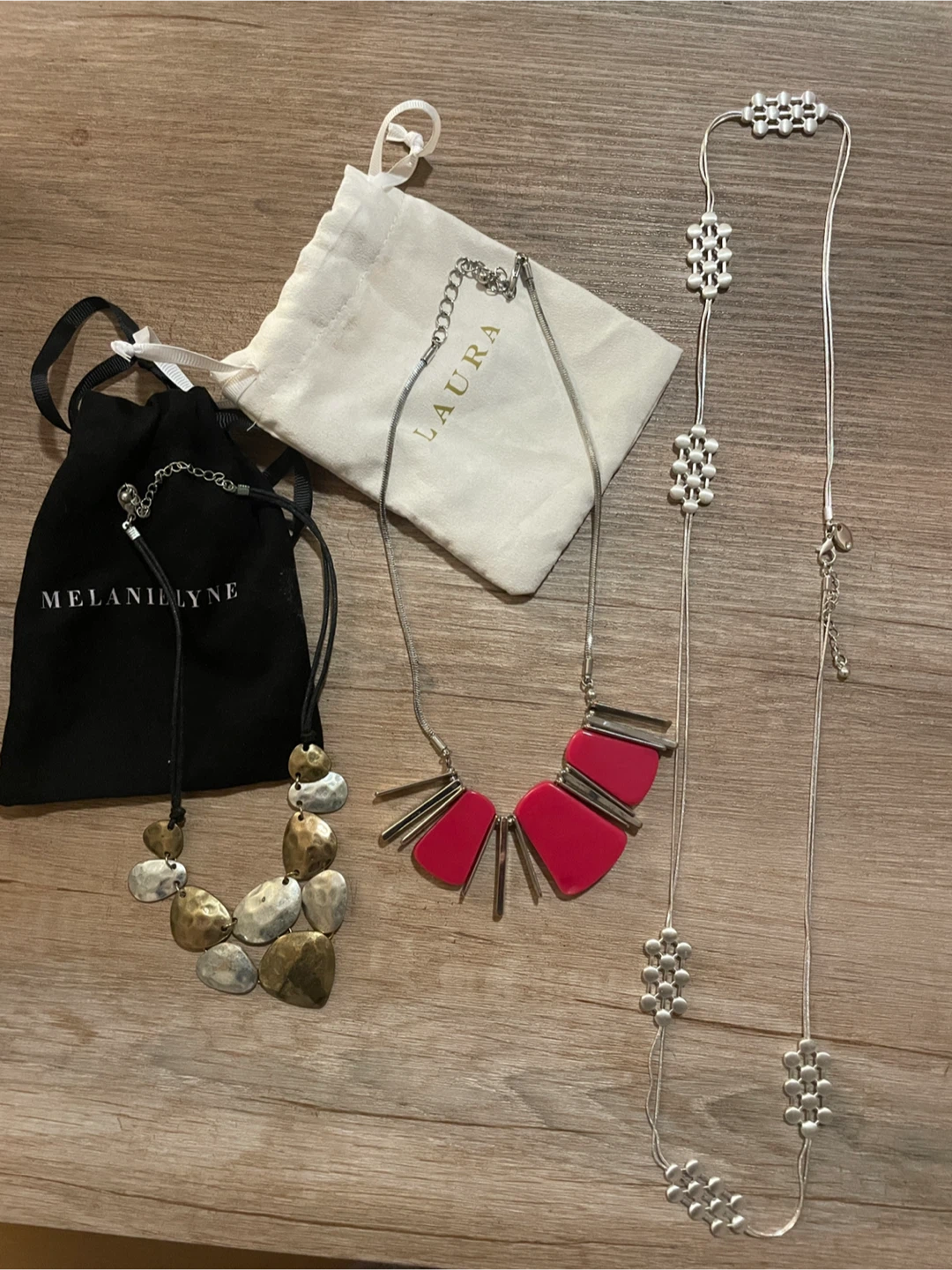 Necklace Bundle: Melanilyne, Laura all three for 15 dollars