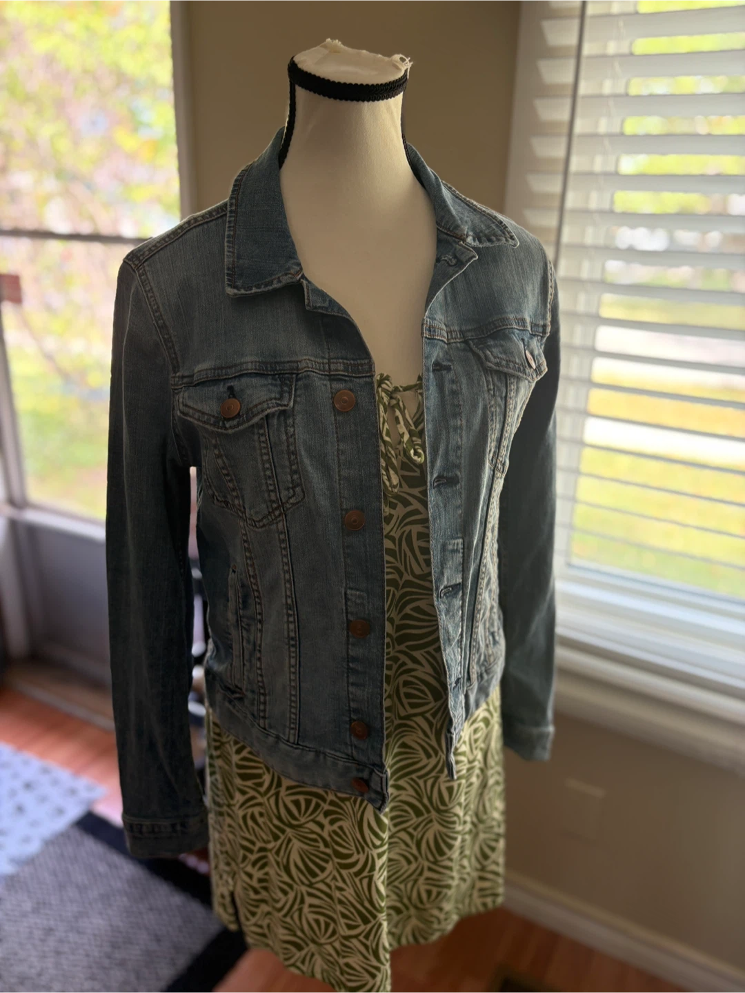 H&M Light Wash Denim Jacket