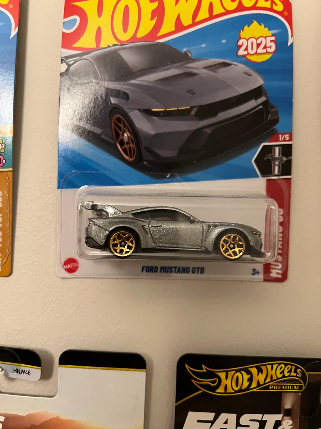 New Hot Wheels Ford Mustang GTD 2025