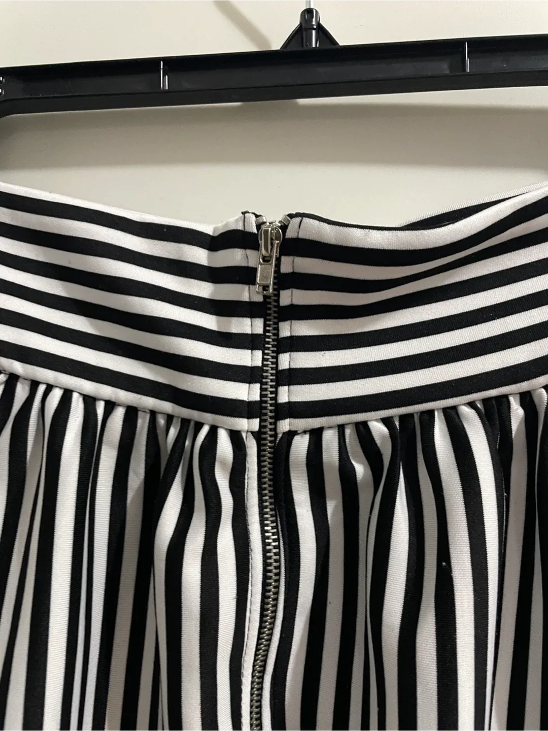 Black & white stripe midi skirt (small-medium) image indicator(2)