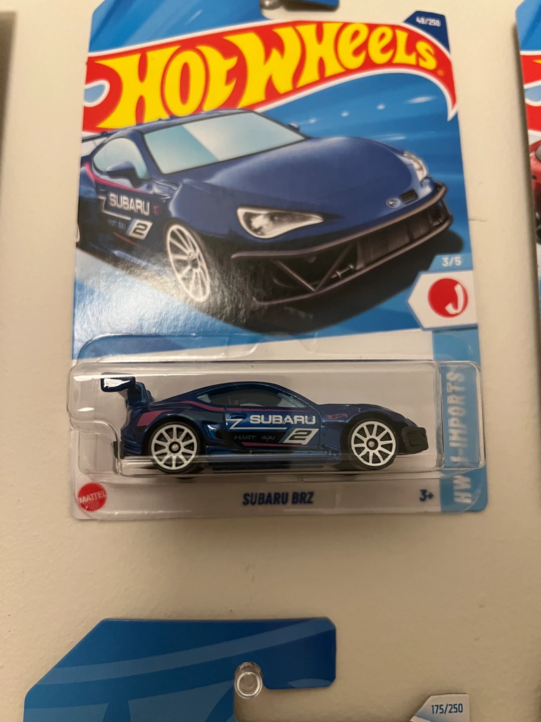 Hot Wheels Subaru BRZ Diecast Car