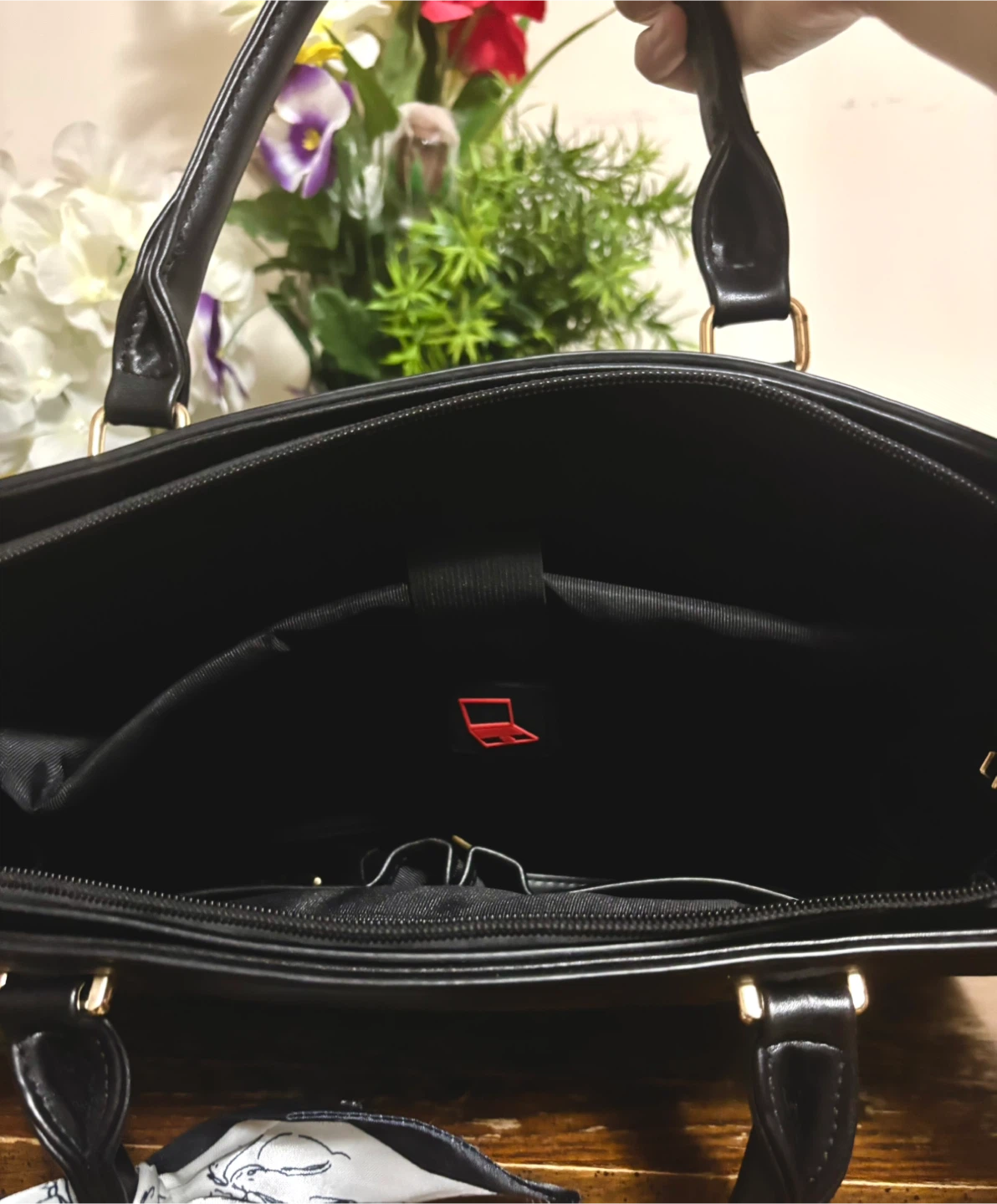 15.6 Inch Waterproof Laptop Tote Bag - photo 2