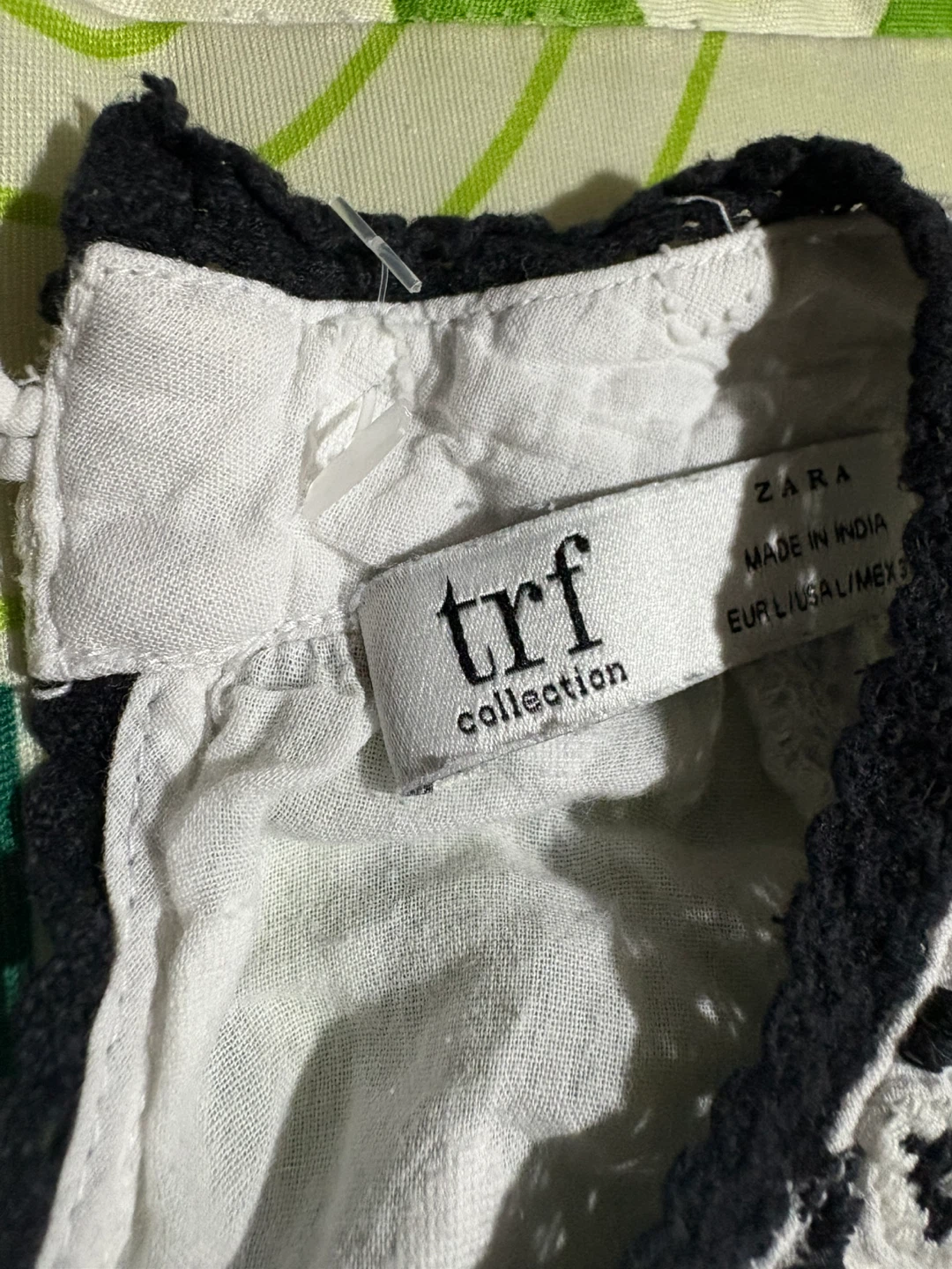 [ZARA TRF Collection] White Embroidered Dress - photo 2