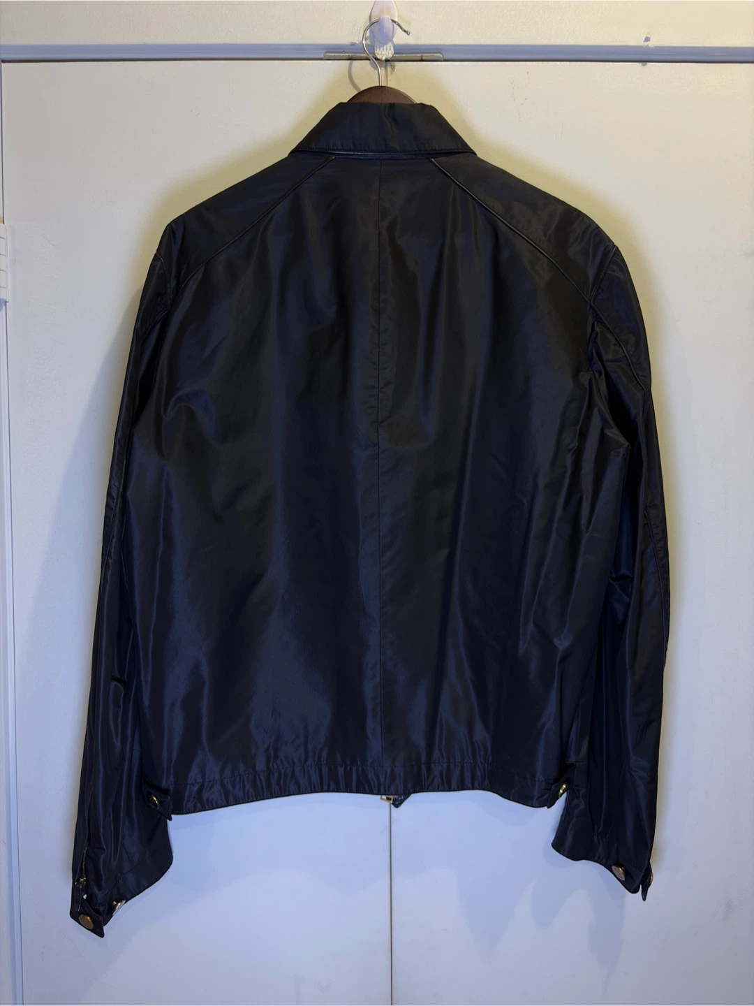 Brioni Collared Full-Zip Bemberg Biker Jacket - photo 2