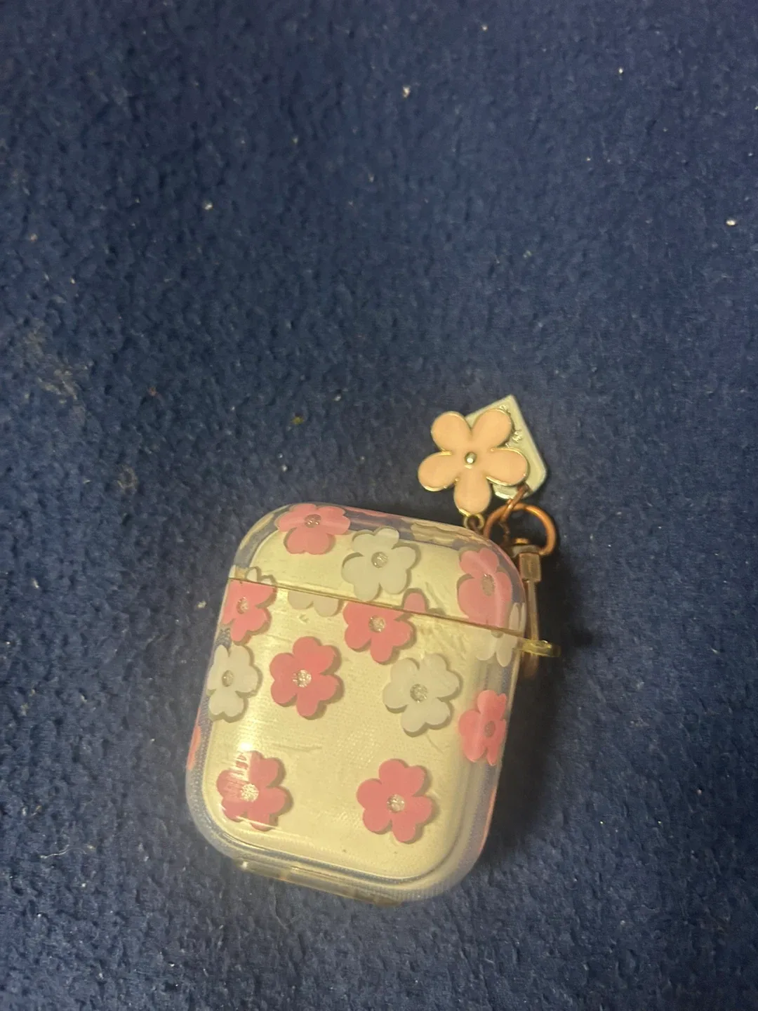 Floral AirPods Case with Charm image indicator(3)