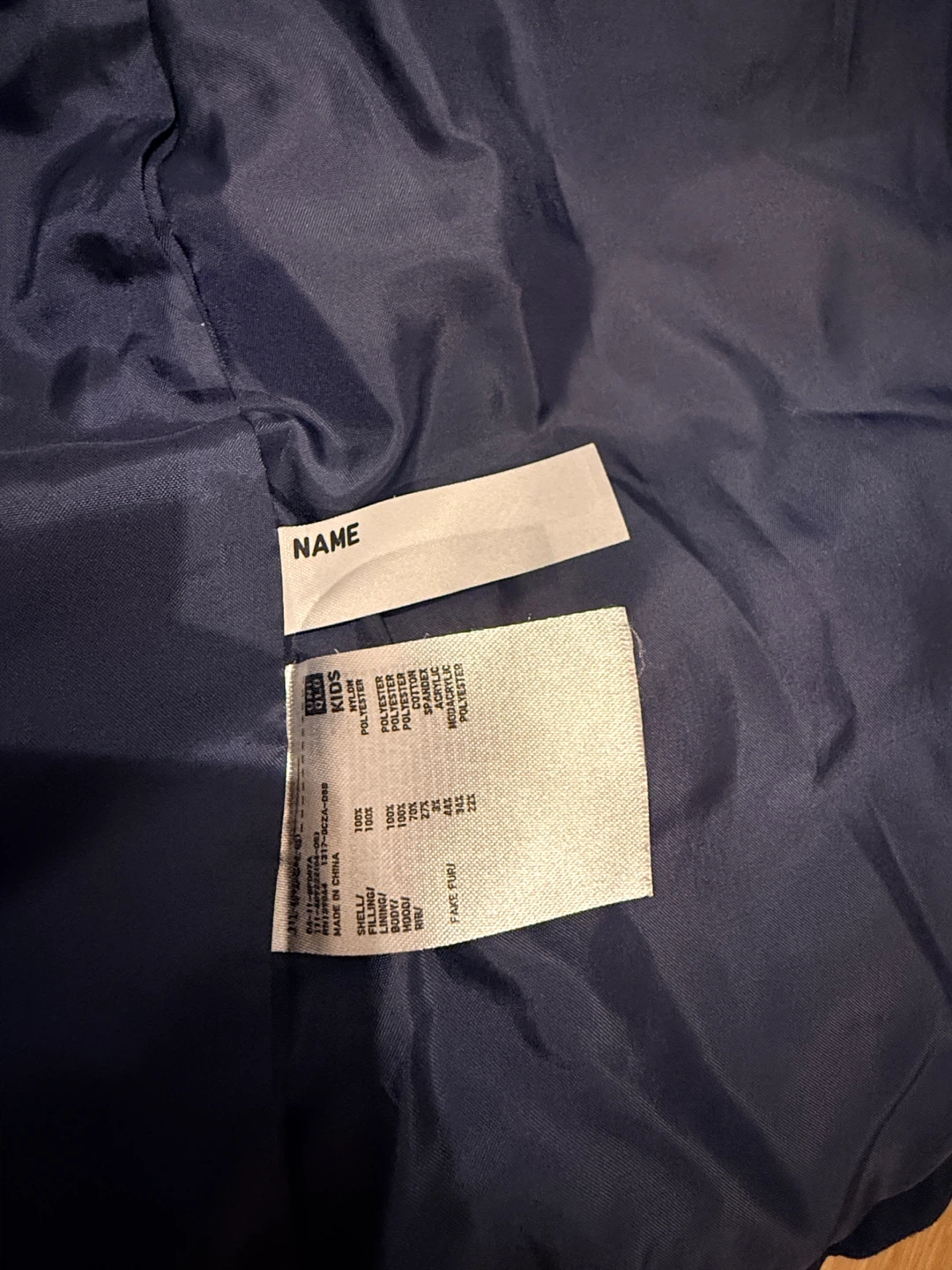 UNIQLO Kids Padded Jacket, Size 3-4 - photo 5