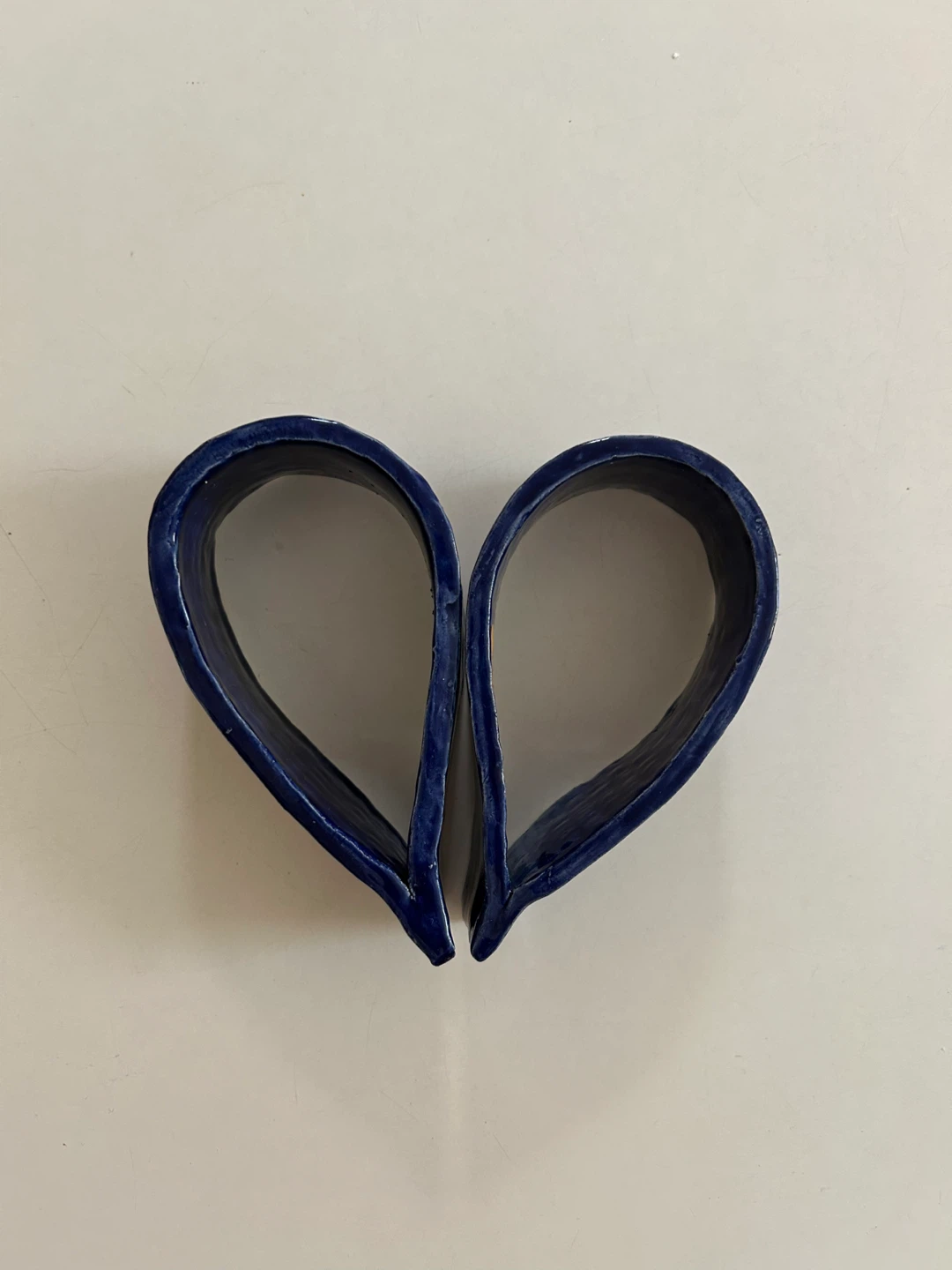 #gifting Handmade Blue Ceramic Shapes