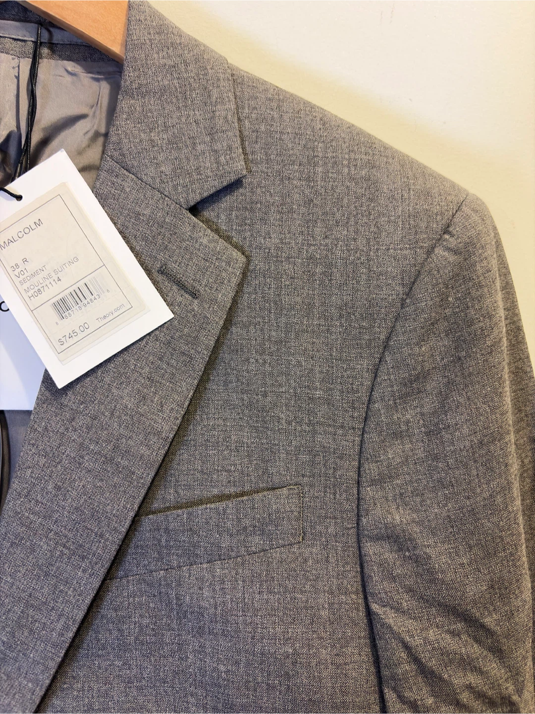 Theory Malcom Grey Suit Jacket - photo 2