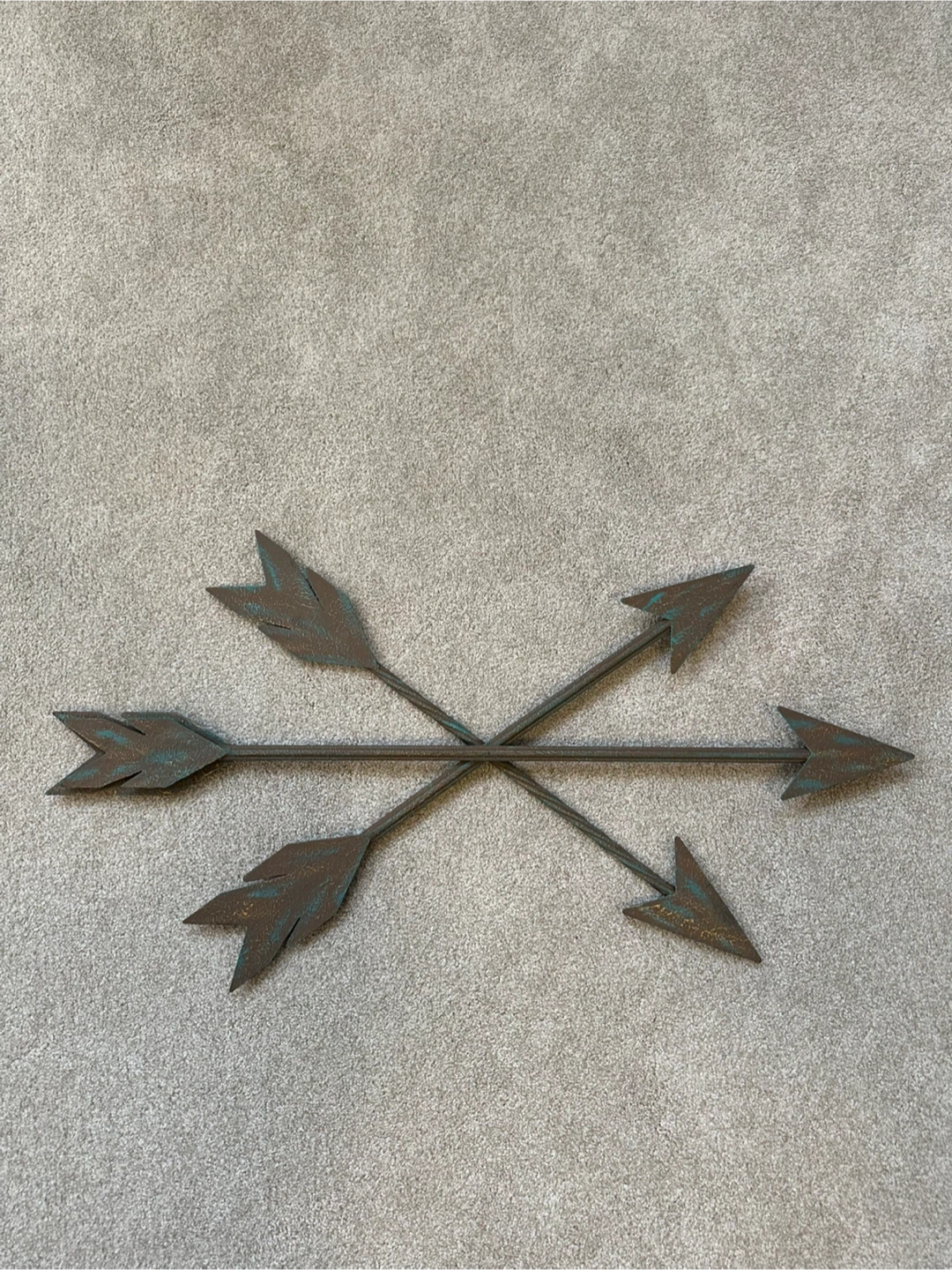 Metal Arrow Wall Decor