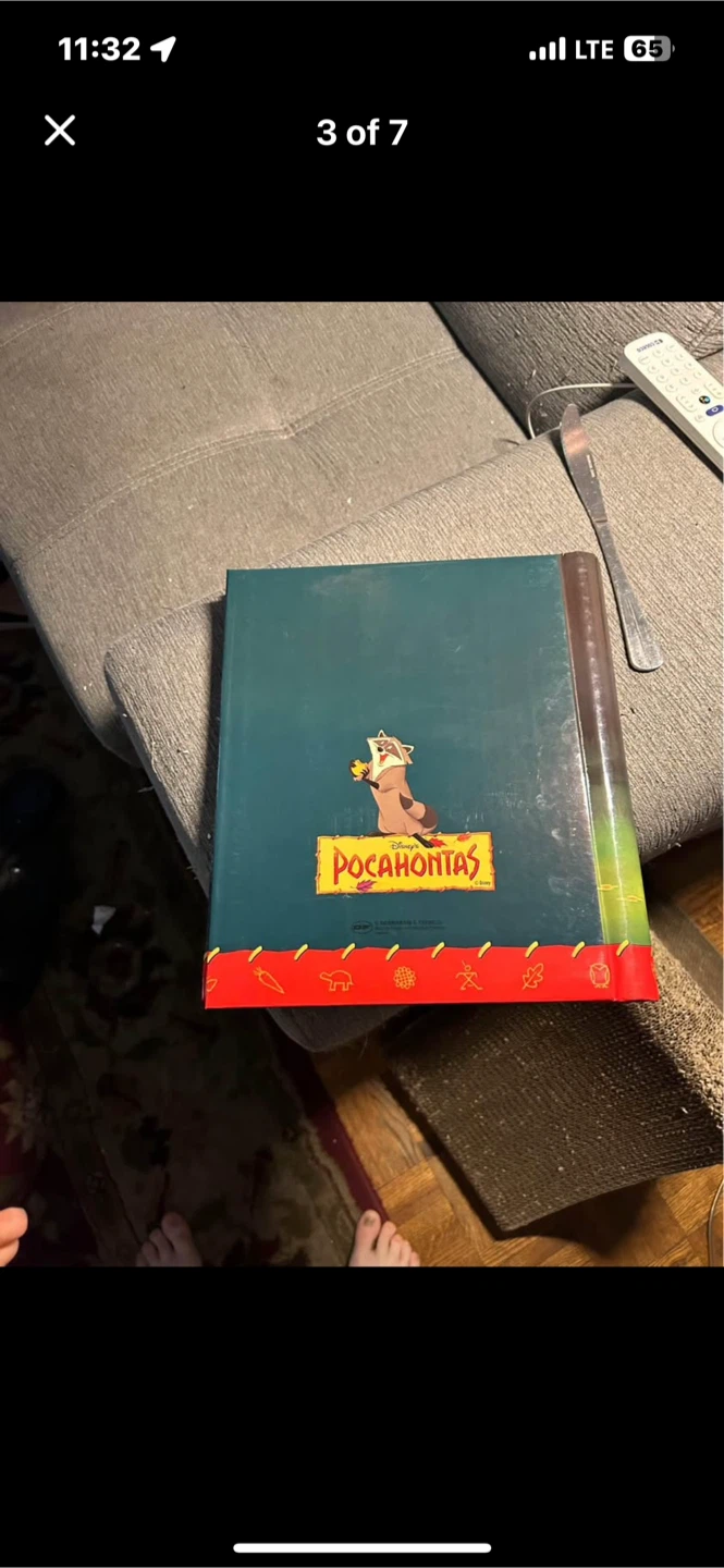 Disney Pocahontas Autograph Book - photo 3
